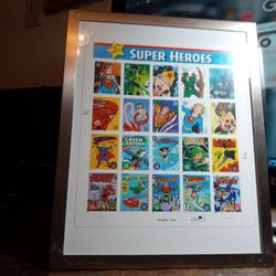 DC Comics Stamps 