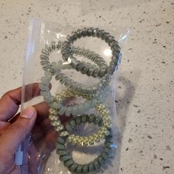 Spiral Hair Ties (5 Pcs)