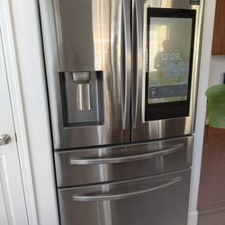 Touch Screen Counter Depth Refrigerator 