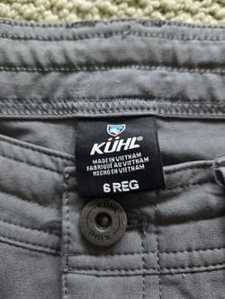 KUHL Freeflex Roll-up Pants, Women's Size 6
