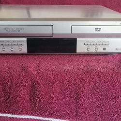 Panasonic Dual DVD/VHS Player and Recorder.