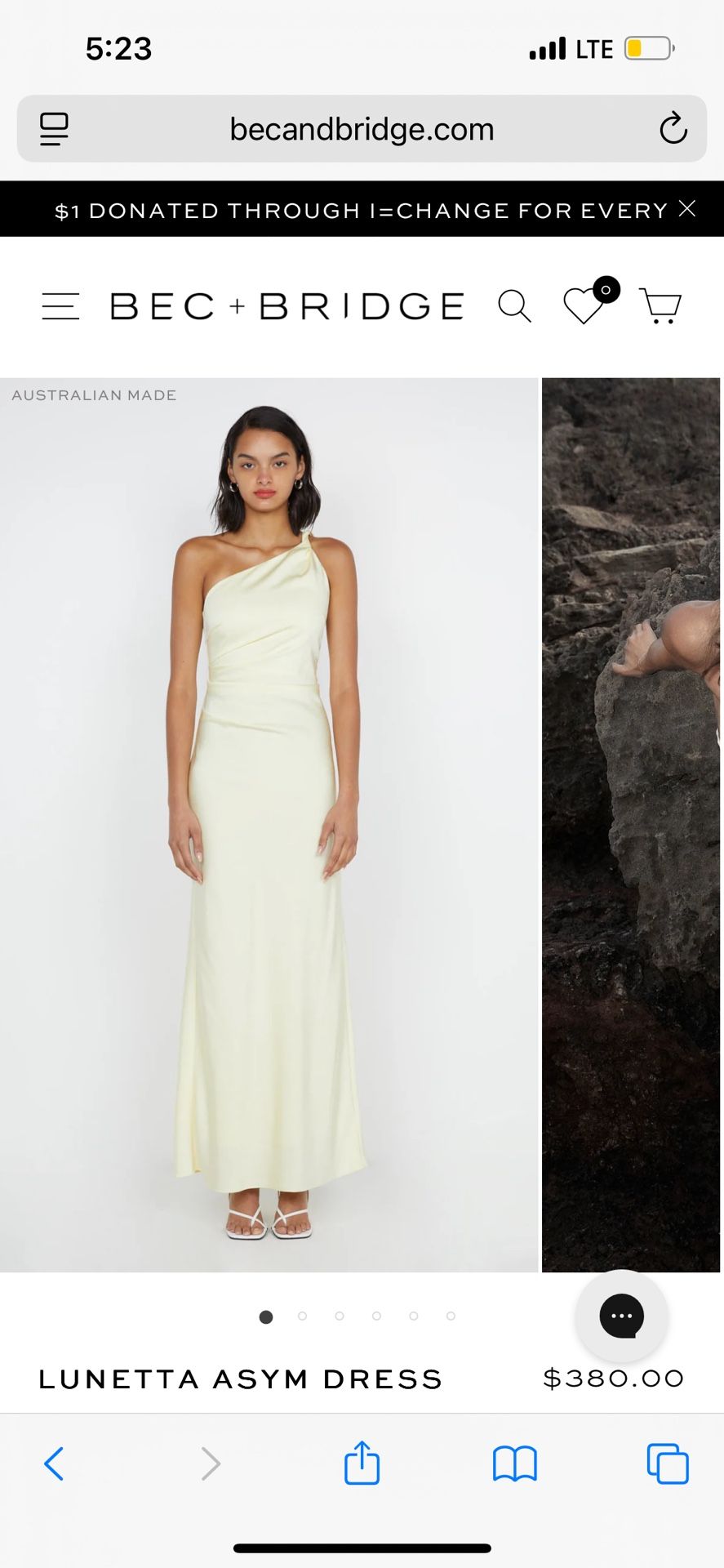 Bridesmaid Dress - Butter Yellow