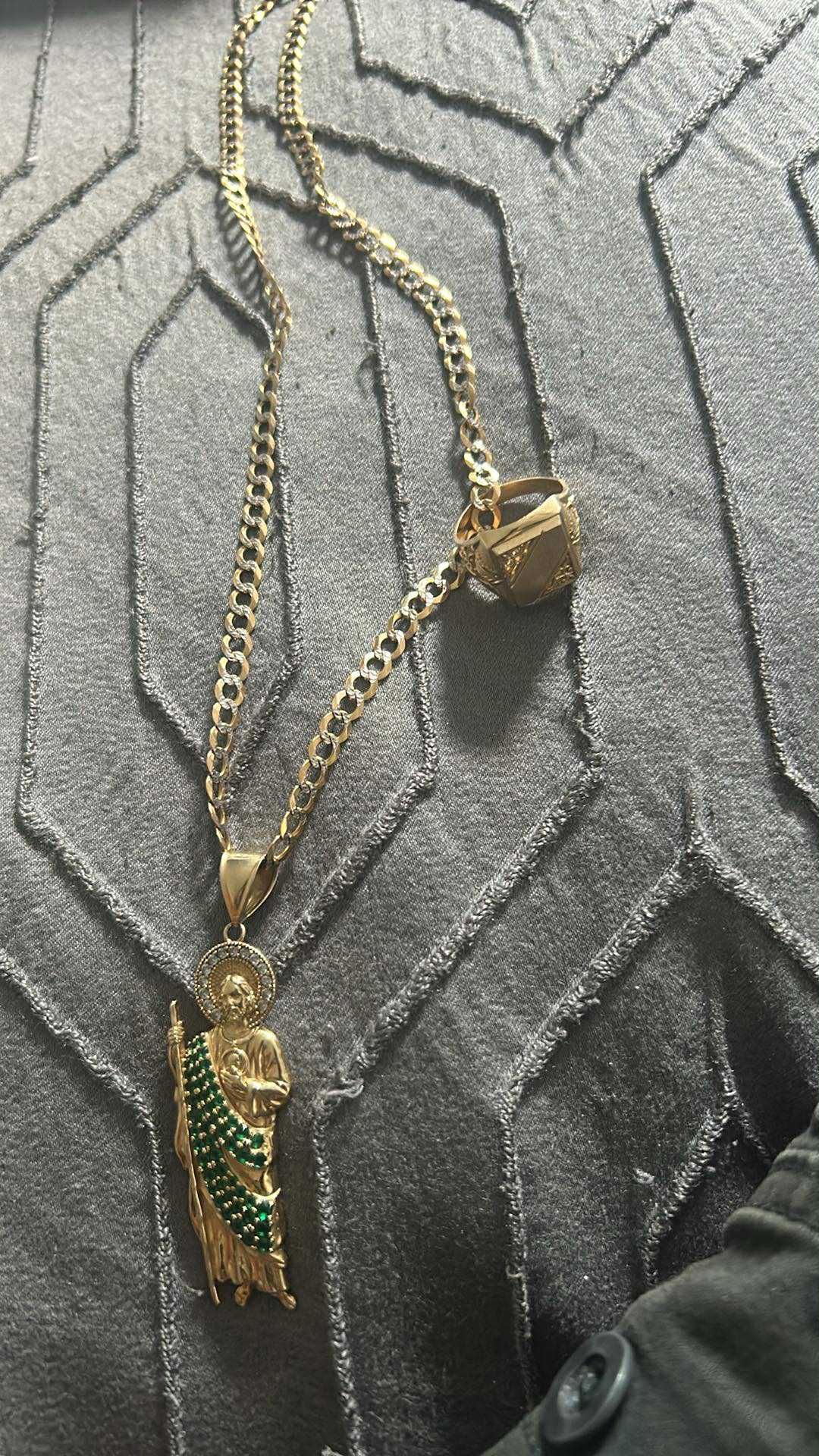 Ventó Mi Cadena De Oro 14k