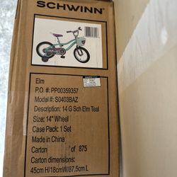 Brand New Girl’s Schwinn 14” Bike
