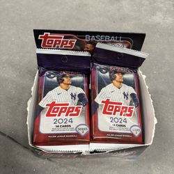 2024 Topps baseball cards - 16 packs #baseball #collectibles #topps #mlb #sports