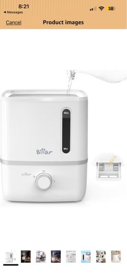 Quiet & Rapid Mist for Whole-house Use with Adjustable Output and Auto Shut-off