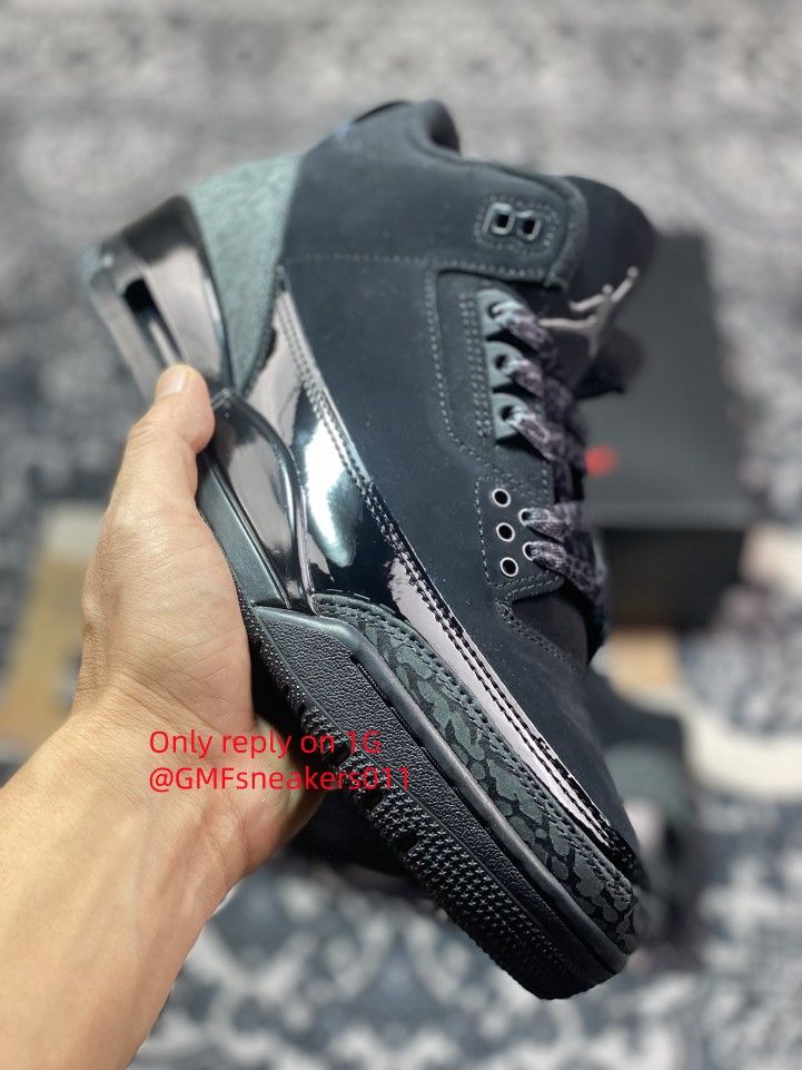 Air Jordan 3 Retro 'Black Cat' 2025