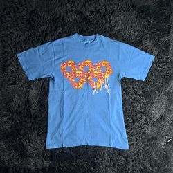 Offset Denim Tear Tee