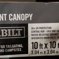 Everbilt Canopy 10ftx10ft Grey