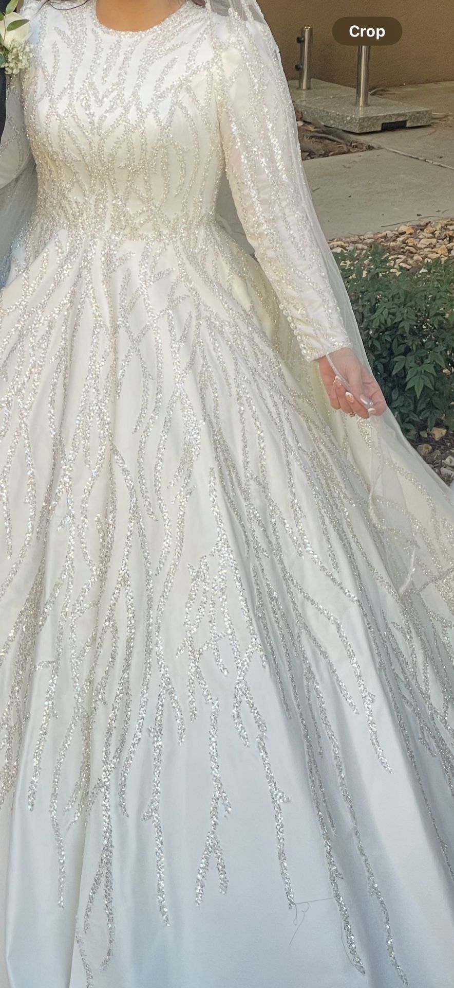 Beautiful One If A Kind Wedding Gown
