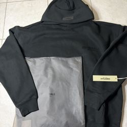 Black Essentials Hoodie 
