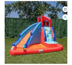 Water splash and slide