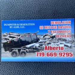 Se recoge basura escombro delivery y Demolicio
