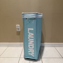 Slim Rolling Laundry Bin