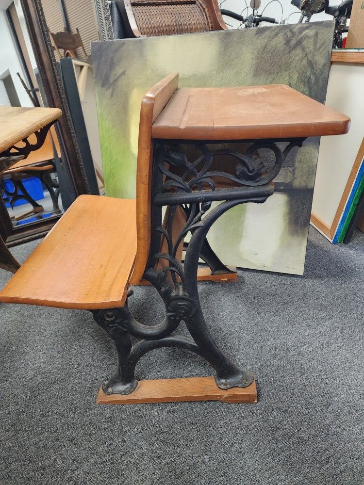 2 Antique Vintage School Desks,All Products : American Fashion Style Bags On Sale