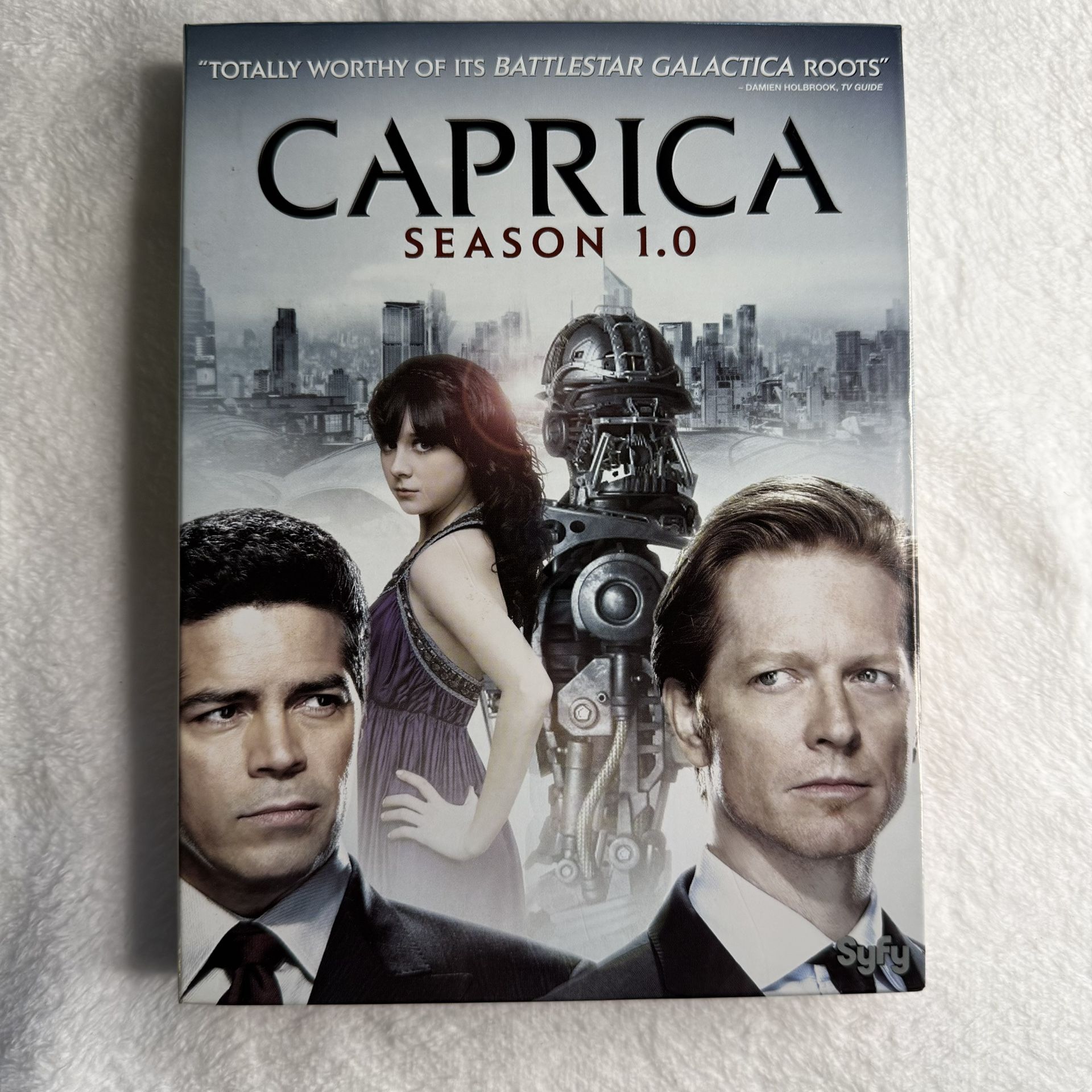 Caprica: Season 1.0 (DVD, 4-Disc Set) β Battlestar Galactica Prequel β Sci-Fi