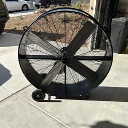 42 In Black UtiliTech Industrial Fan 