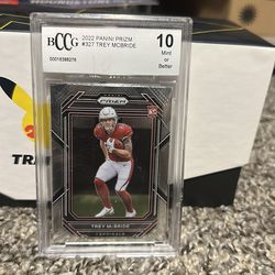 Trey McBride rc psa 10