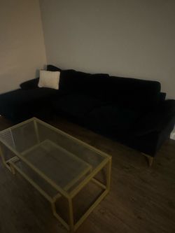 Black couch