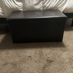 Foldable Storage Bench 