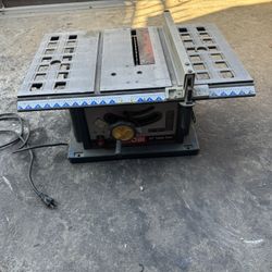 Ryobi Table Saw 10” Good Working Condition 