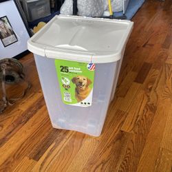 Pet Food Container 25 Pound
