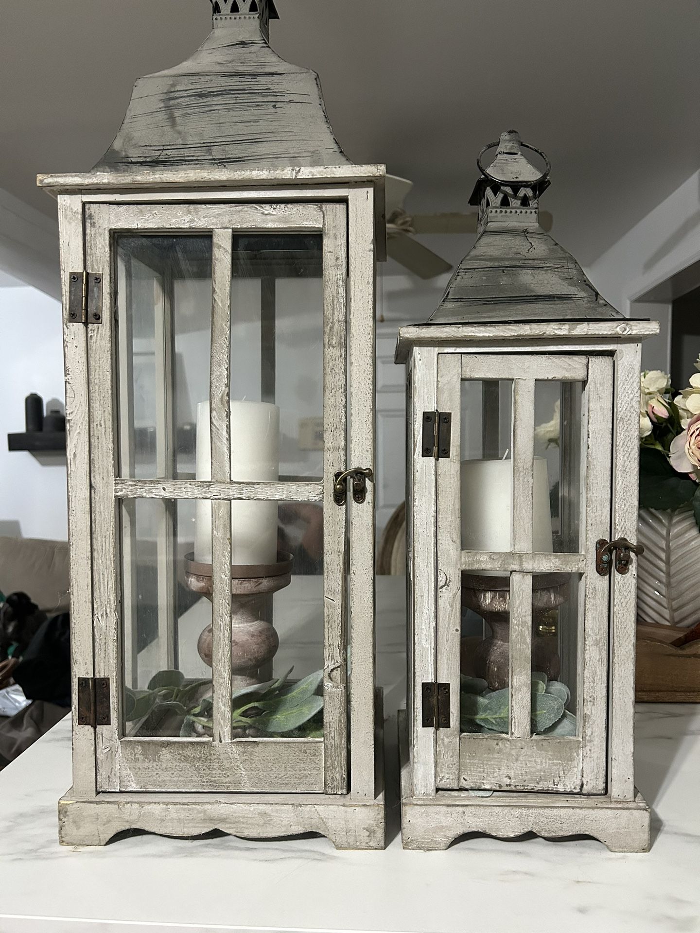 Antique Lanterns/lamp House Decor 