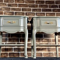 French Provincial Nightstands 