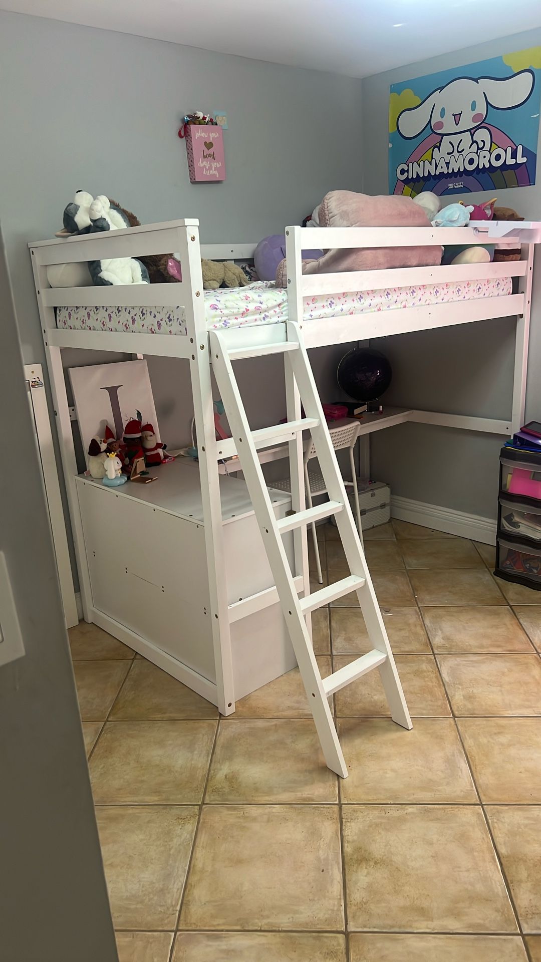 Bunk Bed With Desk