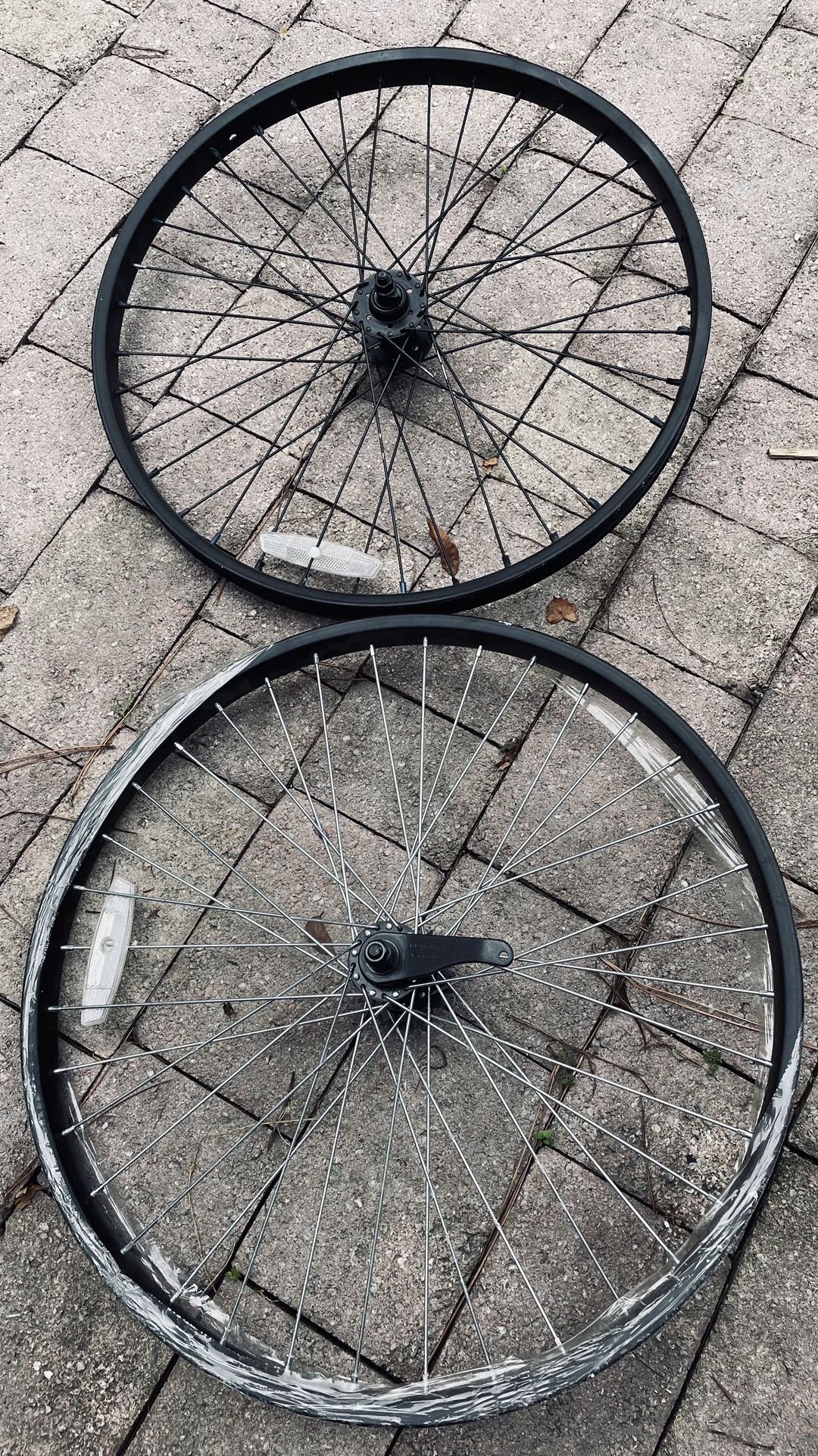 (2) bicycle rims $45.00 CASH, TEXT FOR PRICES.