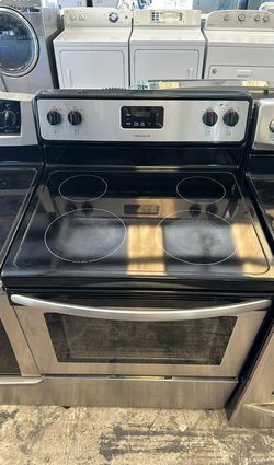 Frigidaire Stainless Electric Range QuickBoil