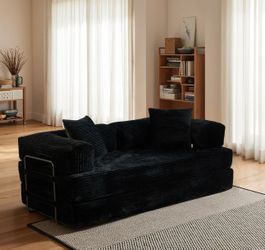 OVIOS 80" Convertible Modular Sofa Bed