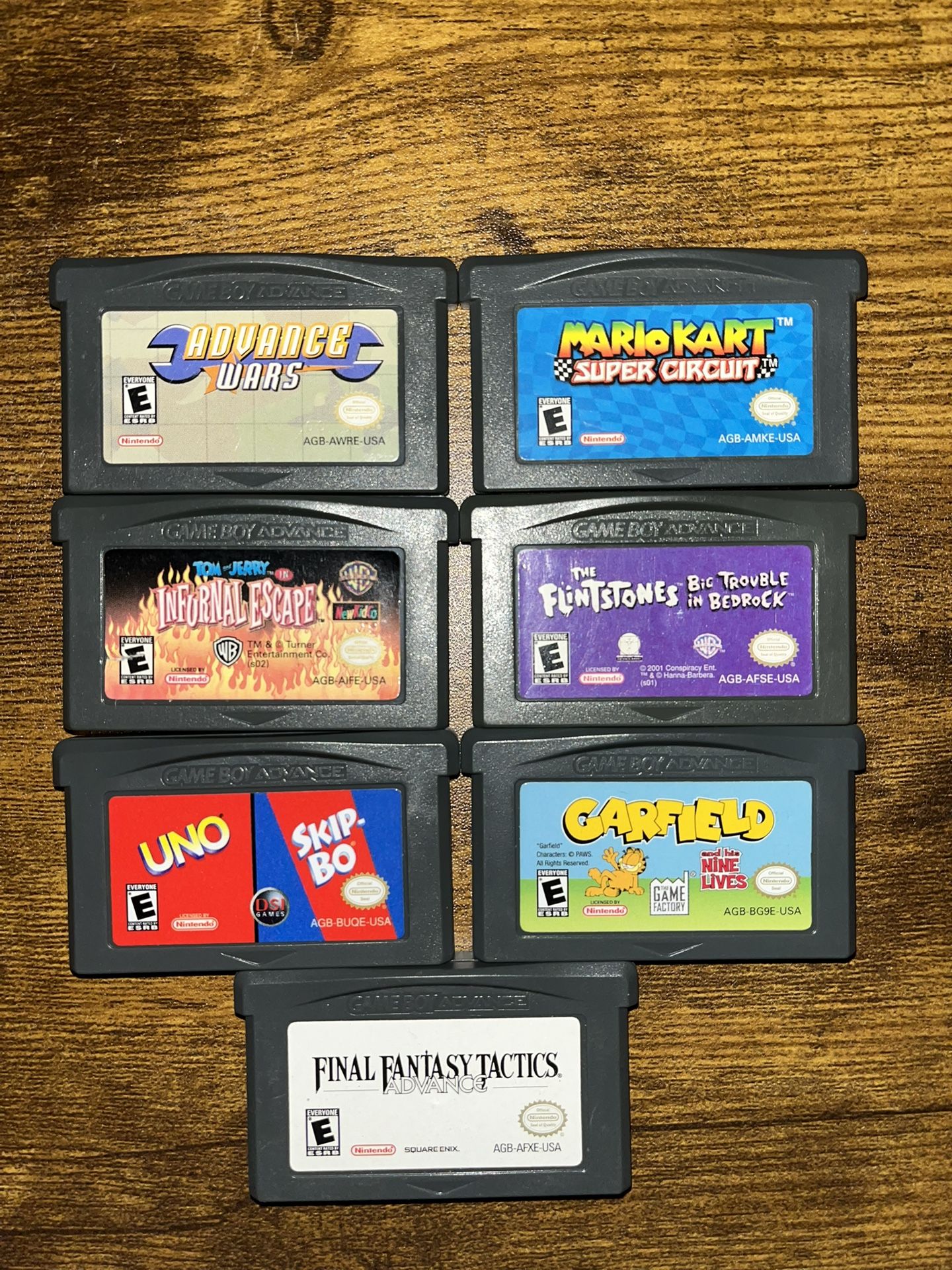 Gameboy Advance Games - Prices Vary