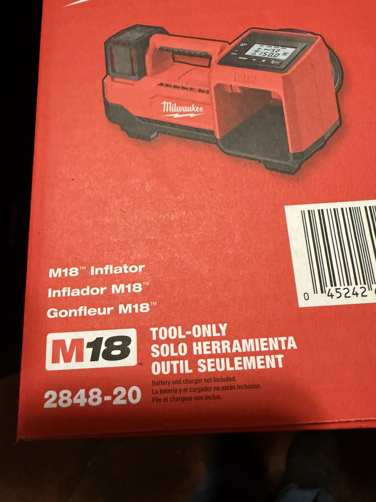 Milwaukee Inflator