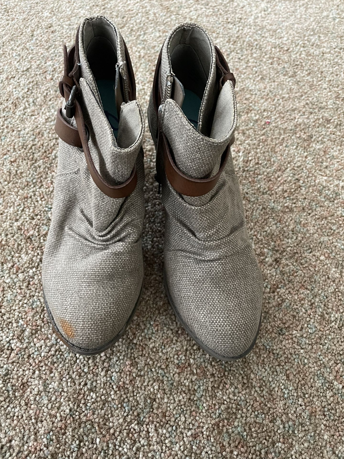Blowfish Brown Heel Boots
