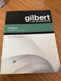 Gilbert Law Summaries: Evidence