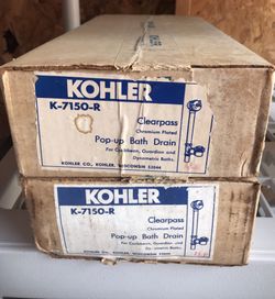 Kohler Pop Up Bath Drain