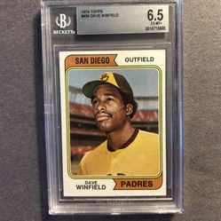 Vintage 1974 Topps #456 Dave Winfield HOF Rookie Card. Negotiable 