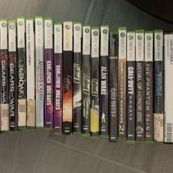 XBOX 360 GAMES - LIKE NEW CONDITION!!!