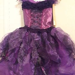 Amethyst Witch Girls Costume L Size 10-12