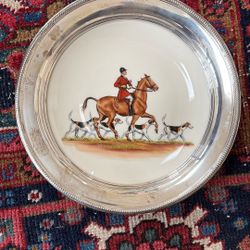 9 Inch Foxhunting Plate