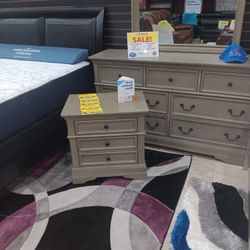 *Manager's Special*---Frisco Bold Dresser/Mirror And Nightstand Sets---Now $599---Delivery Available 