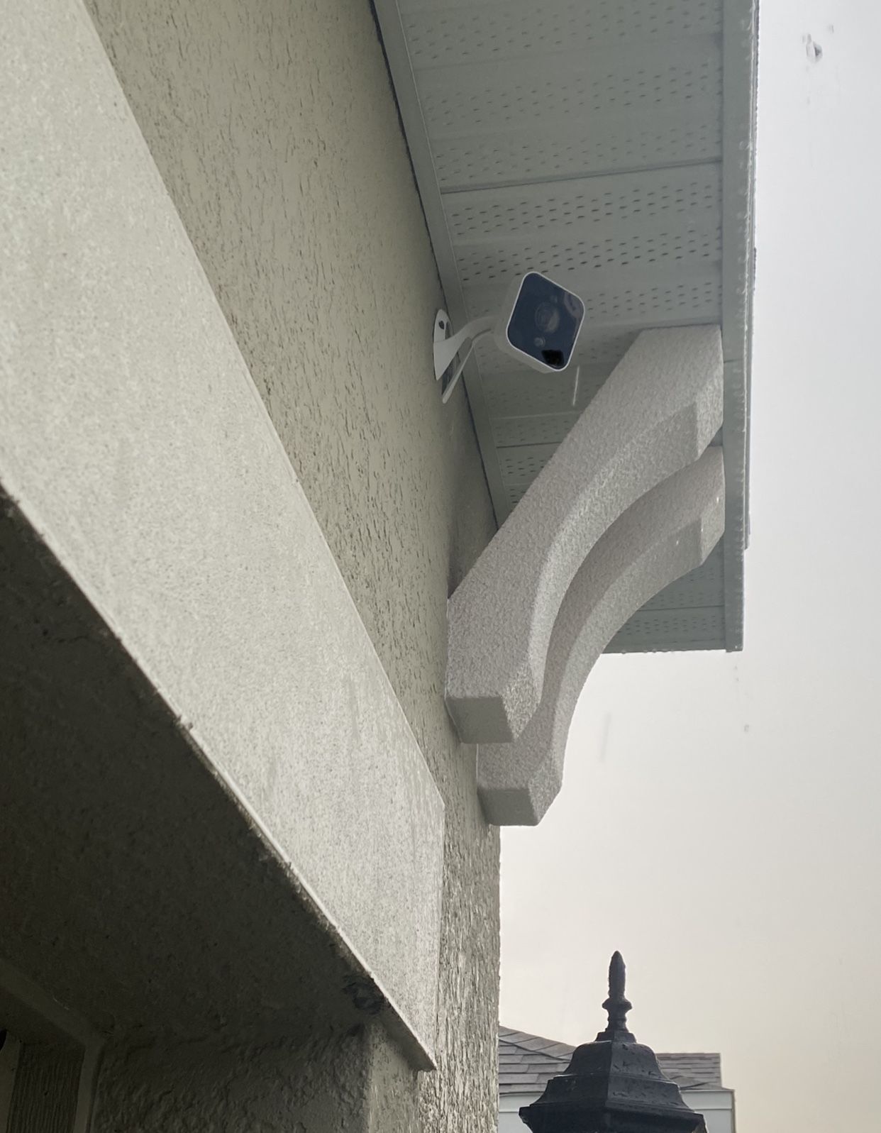 Security cameras installation