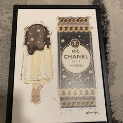 Chocolate Ice Cream Painting