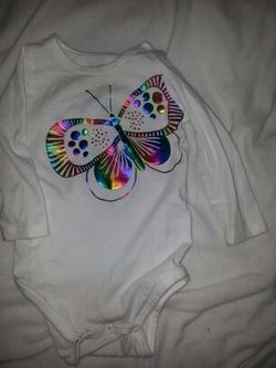 Okie Dokie 9 Months Long Sleeve Onesie