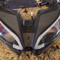 Kawasaki ninja headlamp assembly