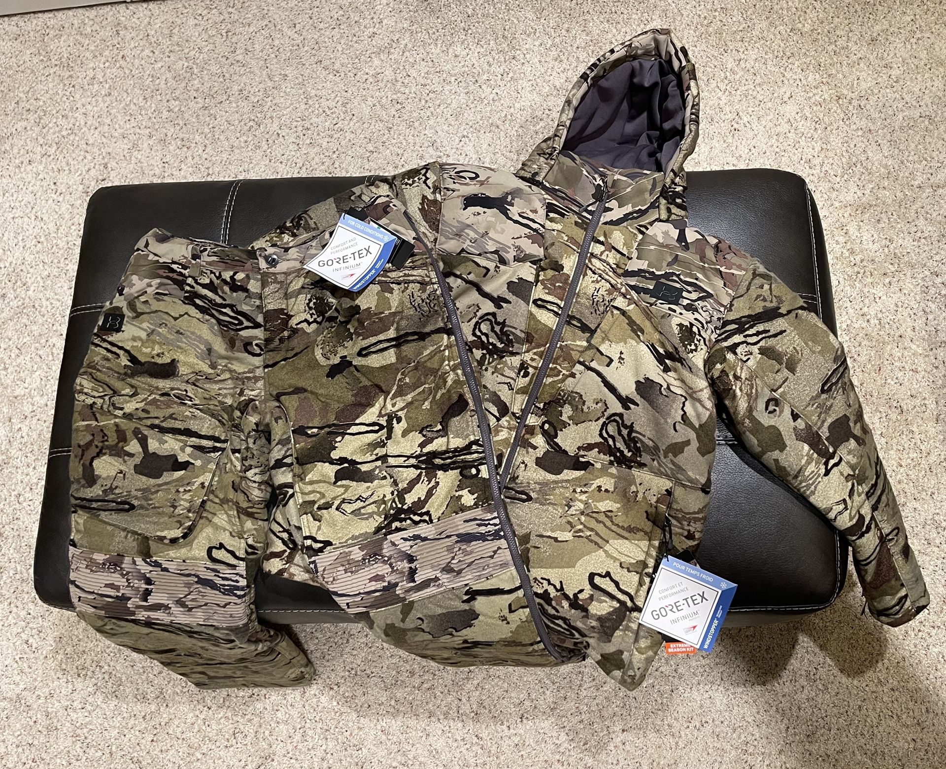 Under Armour Hunting Gear - Revenant Windstopper Parka and Pants