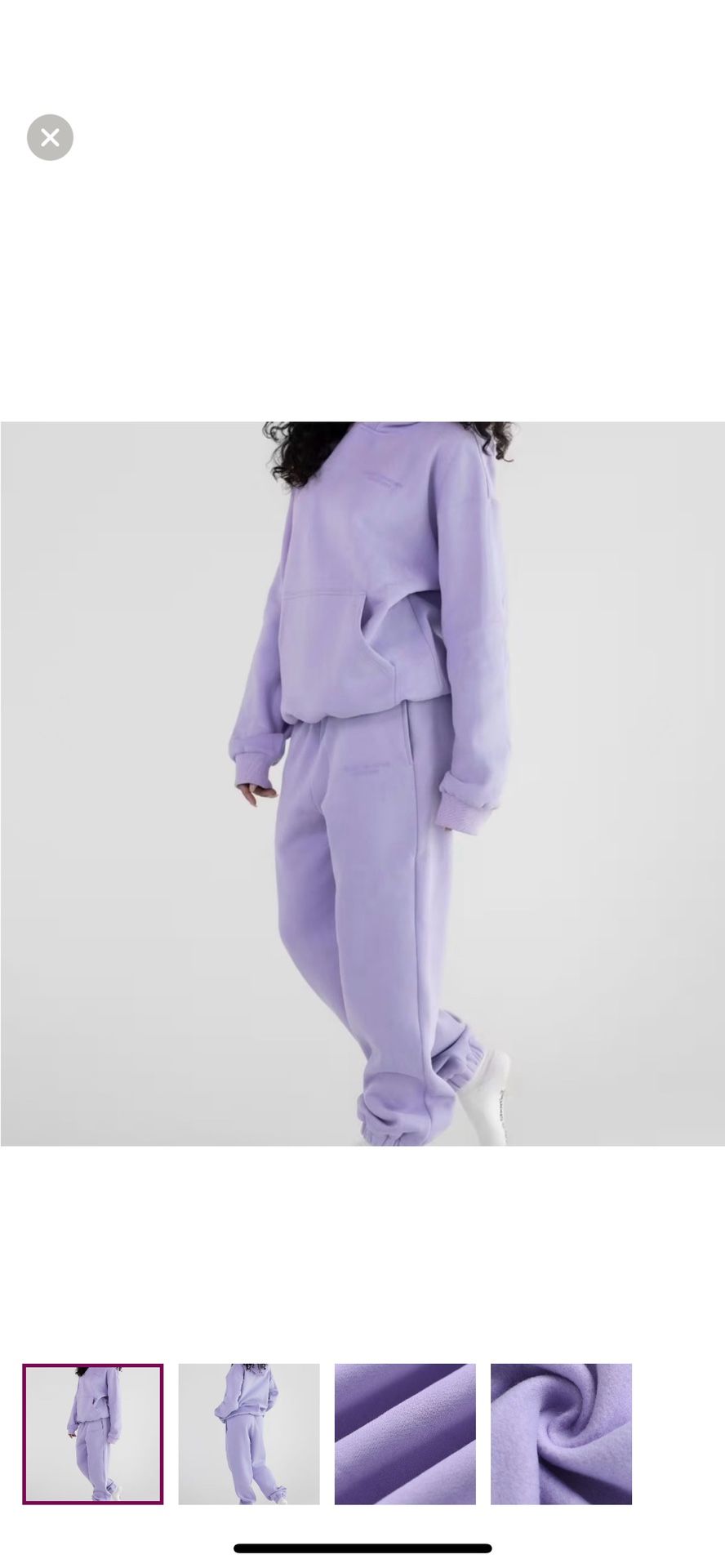 NEW Comfrt Limited Edition Pastel Bundle | Hoofie & Sweatpants Sz M
