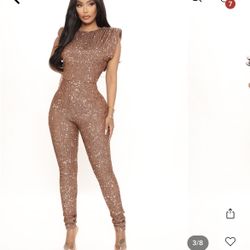 Sequin Jumpsuit