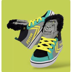 Kids Feiyue Animal Gorilla Shoes 